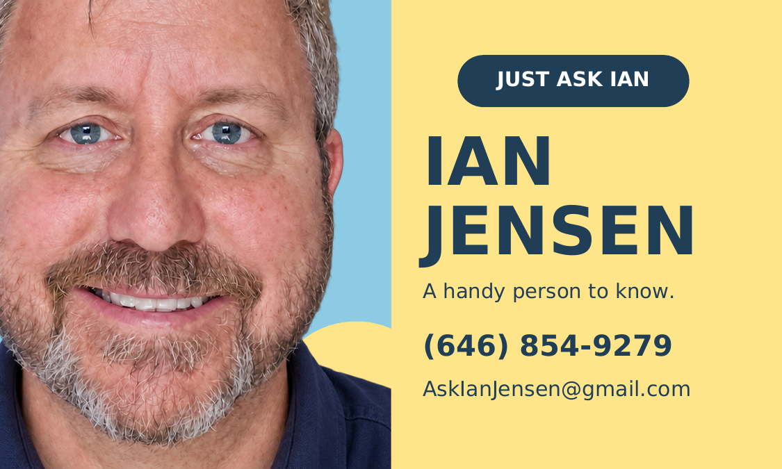Ask Ian Jensen